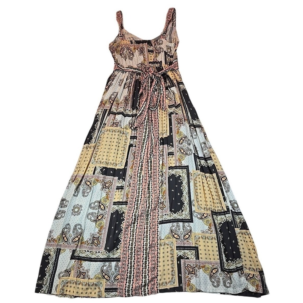 Matilda Jane Patchwork Maxi Medium Sundress Boho … - image 3